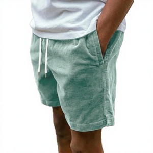 Custom Breathable Waterproof Quick Dry Workout Drawstring <b>Elastic</b> <b>Waistband</b> Casual Baggy Gym <b>Shorts</b> with Custom Fabric for <b>Men</b> - Product Image 3