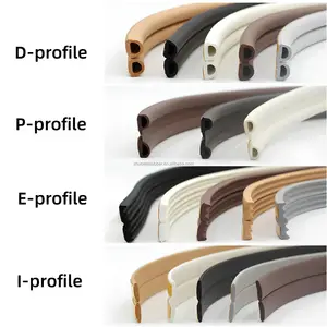 D/P/E I Profile Self Adhesive Weatherstrip EPDM Foam Door And Window Seal Strip