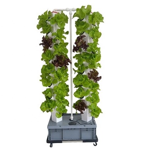 Agriculture verticale 45 plantes Sites système hydroponique Vertical tour avec pompe et réservoir d'eau mobile - Product Image 3