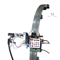 Robot de soudage HK-100S fabriqué en Chine avec torche oscillante et rails pour soudure automatique de grands tuyaux/réservoirs à bord large, vitesse de 1250 mm/min