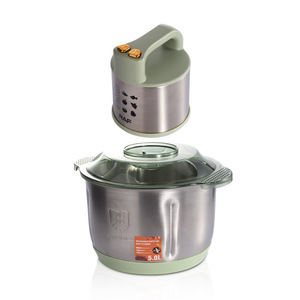 Nueva Picadora de Carne Multifuncional para el Hogar, Picadora de Alimentos de Acero Inoxidable de 5L, Trituradora de Ñame, Procesador de Alimentos - Product Image 6