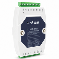 Módulo de Adquisición de Temperatura DS18B20 con Bus RS485, Aislado, Protocolo RS485 Modbus RTU, Compatible con 128 Puntos de Medición de Temperatura