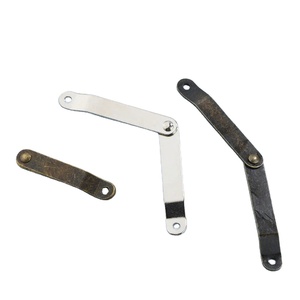 <b>Hardware</b> New Chinese Style Metal Box Positioning Stand Antique Support Hinge Gift Box Corner Movable Support Home - Product Image 5