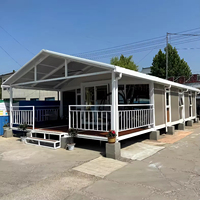 Casa Contenedor Expandible de Doble Ala Personalizada de Proveedores Chinos, 20ft/40ft, Diseño Moderno, Impermeable, Garantía de 5 Años, Casa Prefabricada