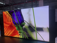 500x500mm intérieur géant scène fond sans couture épissage P4.81 location écran d'affichage à LED pour mur vidéo événement spectacle