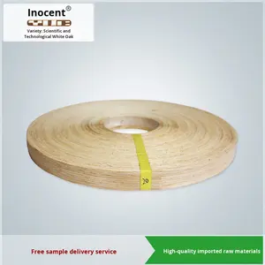 YNC Shubili Dongguan معالجة مخصصة من الخشب الصلب الطبيعي قشرة Sapele ، أثاث شرائط حافة بلا طلاء - Product Image 6