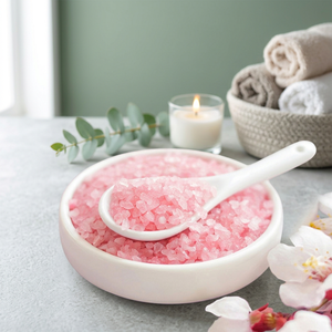Sal de Roca Comestible Natural Rosa Claro del Himalaya, Granos Refinados, Ideal para Cocinar y como Sal de Mesa, Sal Fina Rosa Oscura del Himalaya - Product Image 1