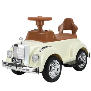 Children's Electric Car Four-Wheel Classic Car Can Sit On Infants And Toddlers Toys Children's Male And Female Baby Scooter