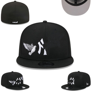 Casquette de baseball entièrement fermée à six panneaux, neuve, brodée, tendance, style hip-hop, <span class=keywords><strong>snapback</strong></span> - Product Image 4