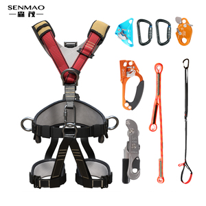 <span class=keywords><strong>Harness</strong></span> Pendakian Lima Titik yang Dapat Disesuaikan, Bahan Poliester Heavy Duty, Nyaman untuk Peralatan Penyelamatan Luar Ruangan dengan Sertifikasi CE - Product Image 1
