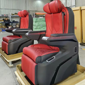 Asiento de coche eléctrico de lujo VIP PU cuero Tuning MPV limusina minibús autocaravana <span class=keywords><strong>Camper</strong></span> Van Hiace Alphard Coaster Hiace Alphard - Product Image 4