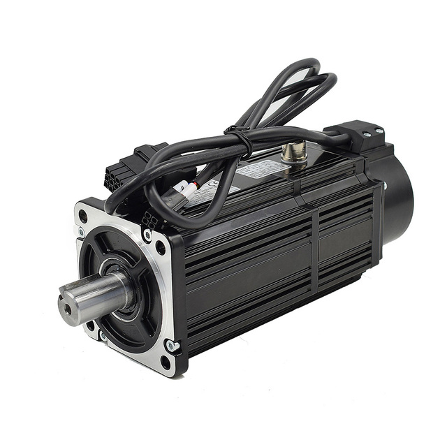 Price of High Quality 80mm 1.0kw AC Brushless Servo Motor and Servo Drive Kit for Sewing Machine
