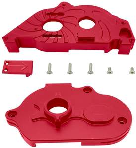 Ensemble de pièces de mise à niveau pour support de moteur en aluminium et cache-engrenage 1/10 <span class=keywords><strong>Arrma</strong></span> Senton/550 Typhon/<span class=keywords><strong>Granite</strong></span> 4X4 Camion électrique RC Jouet radiocommandé - Product Image 2