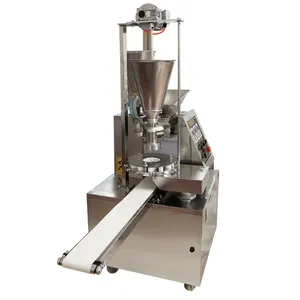Automatische Brötchen-Füllmaschine / Edelstahldampf Fleischbrötchenformmaschine