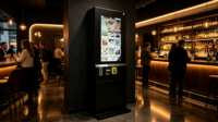 Máquina Expendedora para Plataforma de Ascensor, Sistema de Entrega Anti-Caída, Kiosco Comercial Grande para Cosméticos, Aperitivos y Bebidas