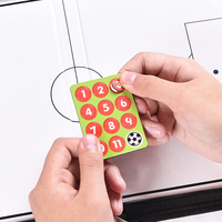 Conseil de tactique de Football professionnel Table de sable pliant en cuir plaque d'entraîneur bande magnétique stylo conseil de tactique