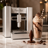 Machine d'impression 3D pour chocolats artisanaux, pralines personnalisées, décoration de desserts, boulangerie, café, confiserie et boutiques de cadeaux