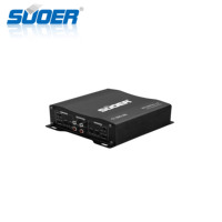 Pour Suoer CT-300.4D-U amplificateur de puissance audio de voiture à 4 canaux 300 Watts gamme complète classe D avec croisements