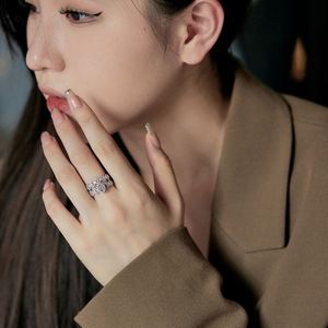 Dylam New Arrival Luxury Women Jewelry Accessories Pave Baguette 5A Cubic Zirconia Zircon Stackable <b>Stacking</b> Wedding <b>Rings</b> - Product Image 3
