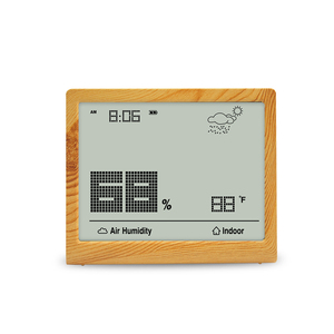 CH-908 màn hình lớn nhiệt độ và độ ẩm mét Trạm thời tiết chuyên nghiệp kỹ thuật số hộ gia đình Nhiệt kế ẩm kế - Product Image 1