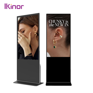 LCD Totem kỹ thuật số biển tầng đứng quảng cáo Màn hình hiển thị kiosk màn hình cảm ứng kiosk Trong Nhà Kỹ thuật số biển cho khách sạn - Product Image 1