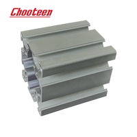 Profil en aluminium de fente de 6063 T dans des cadres de machine