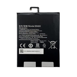 เปลี่ยนแบตเตอรี่แท็บเล็ตแบบชาร์จไฟได้สำหรับ Xiaomi Mi Pad <span class=keywords><strong>4</strong></span> Plus แบตเตอรี่แท็บเล็ตแบบเปลี่ยนได้ BN80สำหรับ iPad bateria ที่กำหนดเอง - Product Image 1