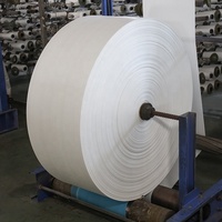 Bon marché Prix Utilisation de l'emballage PP tissé polypropylène laminé manchon tubulaire tissu PP sac sac rouleau