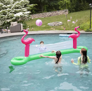 Ensemble de <span class=keywords><strong>filet</strong></span> et de ballons de <span class=keywords><strong>volley</strong></span>-<span class=keywords><strong>ball</strong></span> gonflables en forme de flamant rose <span class=keywords><strong>pour</strong></span> <span class=keywords><strong>piscine</strong></span>, jeu flottant amusant <span class=keywords><strong>pour</strong></span> enfants ou adultes - Product Image 5