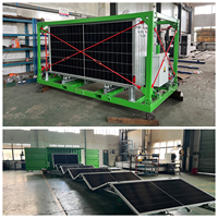 Station d'alimentation solaire mobile MPPT au lithium-ion pour les chantiers de construction, les secours d'urgence, les camps isolés et les projets d'aide humanitaire