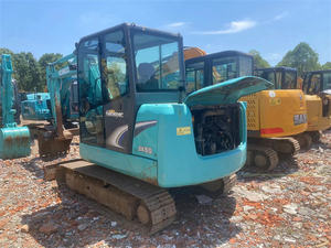 Máquina excavadora Kobelco SK60 usada a la venta Buen rendimiento Peso operativo de 5 toneladas con componentes principales Motor de motor - Product Image 2