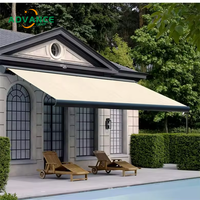 Auvent latéral rétractable automatique pour l'extérieur / Auvent enroulable en aluminium / Auvent de porte