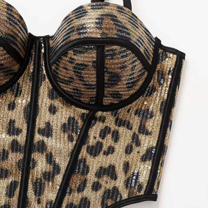 Fashion Sexy Irregular <strong>Push</strong> <strong>up</strong> <strong>Corset</strong> French Women Bustier Night Club Party Sexy Crop <strong>Top</strong> Vest Tank <strong>Top</strong> Women <strong>Corset</strong> - Product Image 5