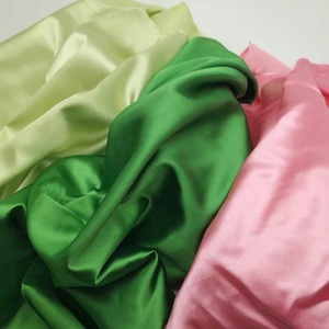 Tùy Chỉnh 100% Polyester Trong Kho Đàn Hồi Lụa Satin Phụ Nữ Buổi Tối Ăn Mặc Satin Vải Cho Đồ Ngủ - Product Image 4
