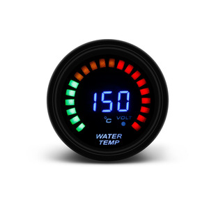 Tacómetro voltímetro Boost vacío aire relación de combustible temperatura del agua temperatura del aceite medidor de presión de aceite LED reloj de carreras digital - Product Image 5