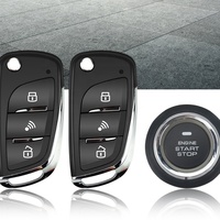 Système d'alarme de voiture avec démarrage à distance par bouton-poussoir et entrée passive sans clé PKE pour Ford City Focus, portée 10-50m, modèle Ec003N-V DC12V