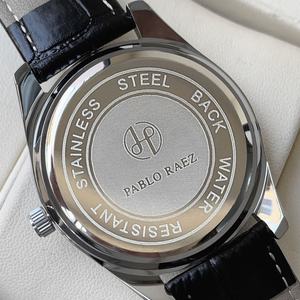 Reloj de Cuarzo para Hombre en Oferta, con Logotipo Personalizado, Resistente al Agua, Luminoso, con Fecha, Caja de Aleación y Correa de Cuero para Uso Profesional - Product Image 5