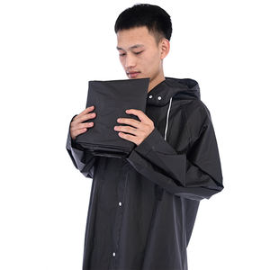 Venta al por mayor Unisex impermeable negro grueso portátil <span class=keywords><strong>plegable</strong></span> etiqueta personalizada servicio directo de fábrica - Product Image 4