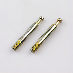Tornillo de Conexión para Muebles Minfix 3 en 1 de Acero al Carbono Galvanizado M6x45mm, Conector de Leva y Espiga Mini Fix - Product Image 2