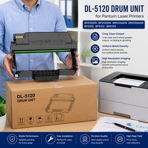Unità Tamburo DL-5120 per Stampanti <span class=keywords><strong>Laser</strong></span> Pantum BP5100DN BP5100DW BM5100ADN BM5100ADW BP5100 BP5102 BM5105 - Product Image 4