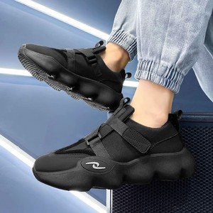 <b>Men</b> Synthetic Running <b>Shoes</b> Autumn Thick Sole <b>Elevated</b> Fashion Sneakers Outdoor Sport Wear - Product Image 3