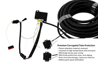 Extincteur pour véhicules électriques CNJB-001-BA, le plus vendu, avec valve flexible, pour boîtier de batterie lithium de bus électrique, détection de CO, rouge