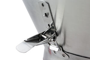 Mutfak alet filtre yağ konteyner çip kevgir süzgeçler paslanmaz çelik fransız Fry kevgir ile kolu için kızarmış gıda - Product Image 5