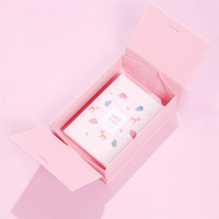 Boîte cadeau d'emballage de luxe magnétique pliable en papier pour les entreprises pour les petites entreprises boîte pliable Aimant coloré pour le côté ouvert