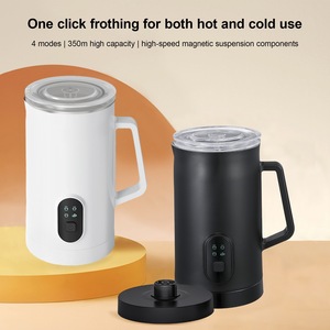Espumador de Leche de Alta Velocidad de 400W - Espumador de Leche Cremoso de 160ml con Revestimiento LFGB de Grado Alimenticio para una Fácil Limpieza - Product Image 6