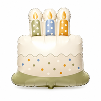 Ballons en aluminium en gros pour anniversaire, motifs dessin animé, gâteau, soleil, boîte cadeau, nuages, pour fête d'anniversaire d'enfants