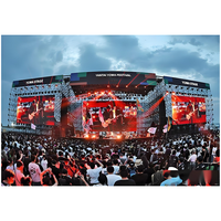 Panel LED Gigante para Interiores y Exteriores, Pantalla LED de Alquiler con Unión sin Costuras P2.6 P2.9 P3.91 P4.81, 1000cd