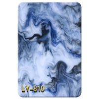 Plaque acrylique à motif de nuage d'écoulement spécial DIY Plaque de mica fantaisie pour plexiglas Plaque de marbre PMMA Feuilles de plastique moulé 5mm 1mm 3mm