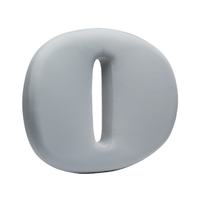 Coussin de siège brillant en mousse à mémoire de forme, bienêtre du Coccyx, pour le bureau