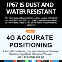 Reloj Inteligente 6+64G, Pantalla HD de 2.02 Pulgadas, Batería Grande de 980mAh, 2 Correas, GPS, Wifi, Cámara Giratoria, Video, SOS, Tarjeta SIM 4G 5G, Whatsapp, Youtube